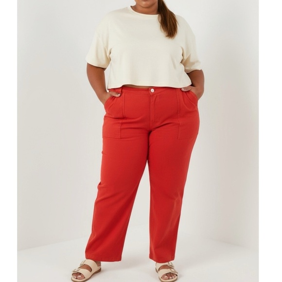 BIG BUD PRESS Work Pants, Mustang Red, 5XL - Picture 1 of 8